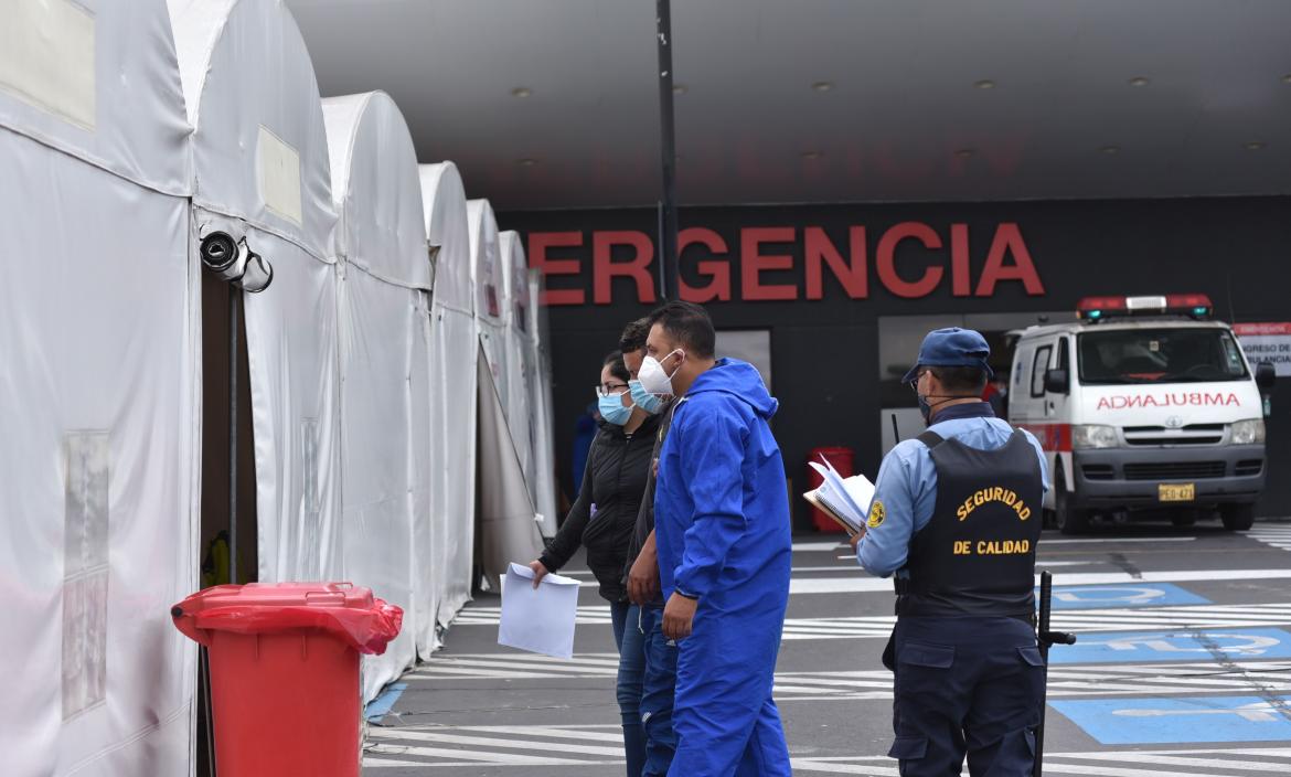 Coronavirus - Hospitales - Saturación - Quito - fallecidos