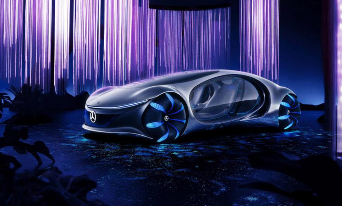 Mercedes-Benz presentó su carro futurista.