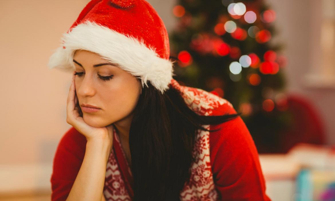 La depresión puede ser un factor que impida celebrar Navidad.