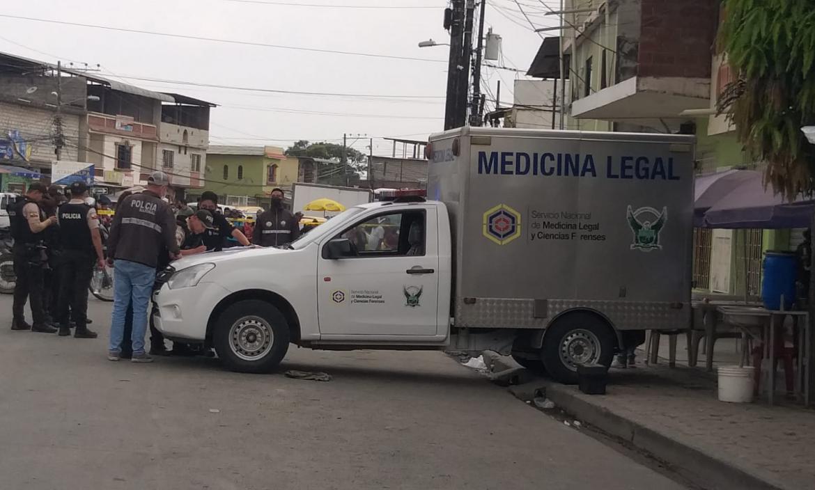 En Durán, un hombre fue asesinado en la cooperativa 16 de Octubre.