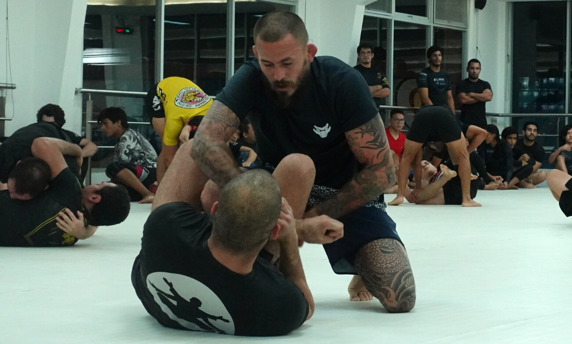 Chito Vera compartió un entrenamiento de jiujitsu con sus antiguos compañeros de equipo