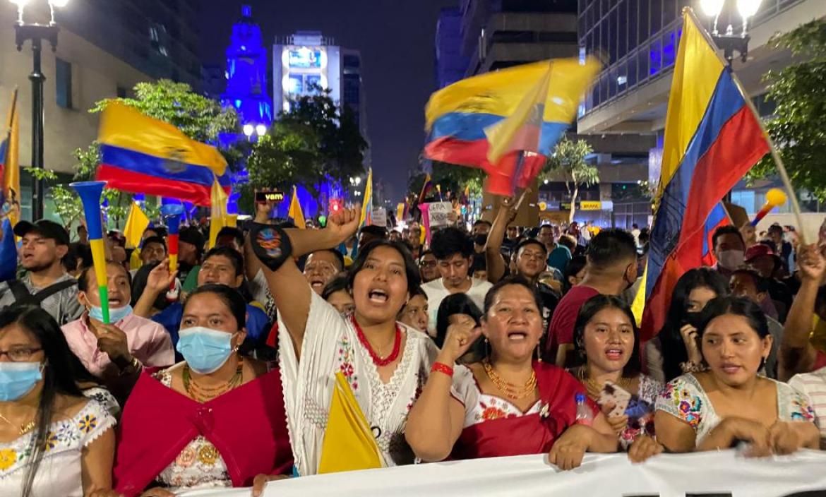 Las protestas en Guayaquil no paran.