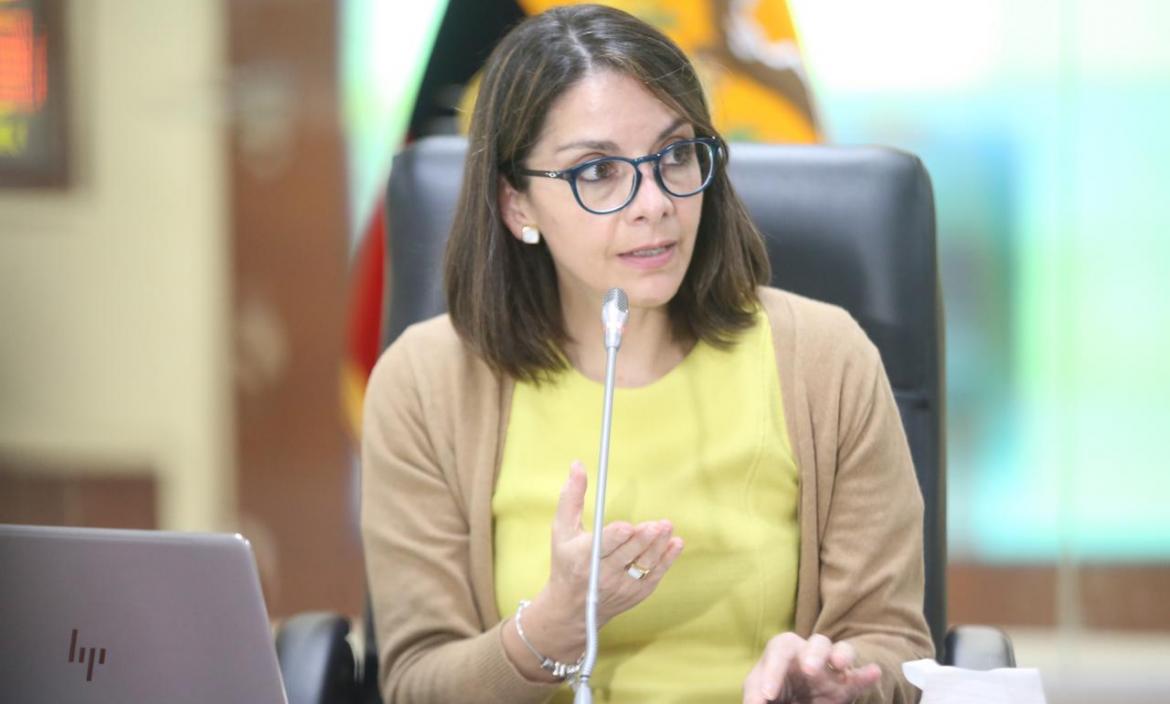 ¡La ministra de Salud, Ximena Garzón, presentó su renuncia!