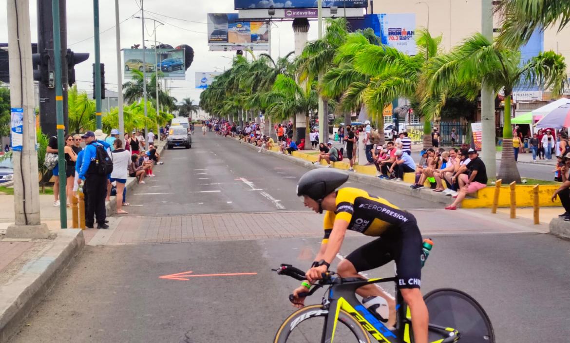 Manta vive una fiesta con el Ironman 70.3