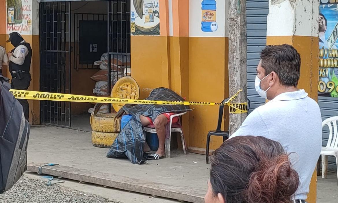 Chone asesinado