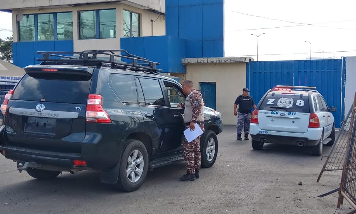 Alias Morado fue ingresado a la cárcel conocida como La Roca, en Guayaquil.