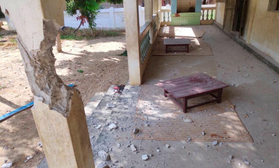 Al menos 11 niños muertos en un bombardeo a una escuela por Ejército birmano