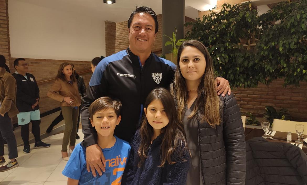 Independiente del Valle se cobija con su familia antes de la final sudamericana