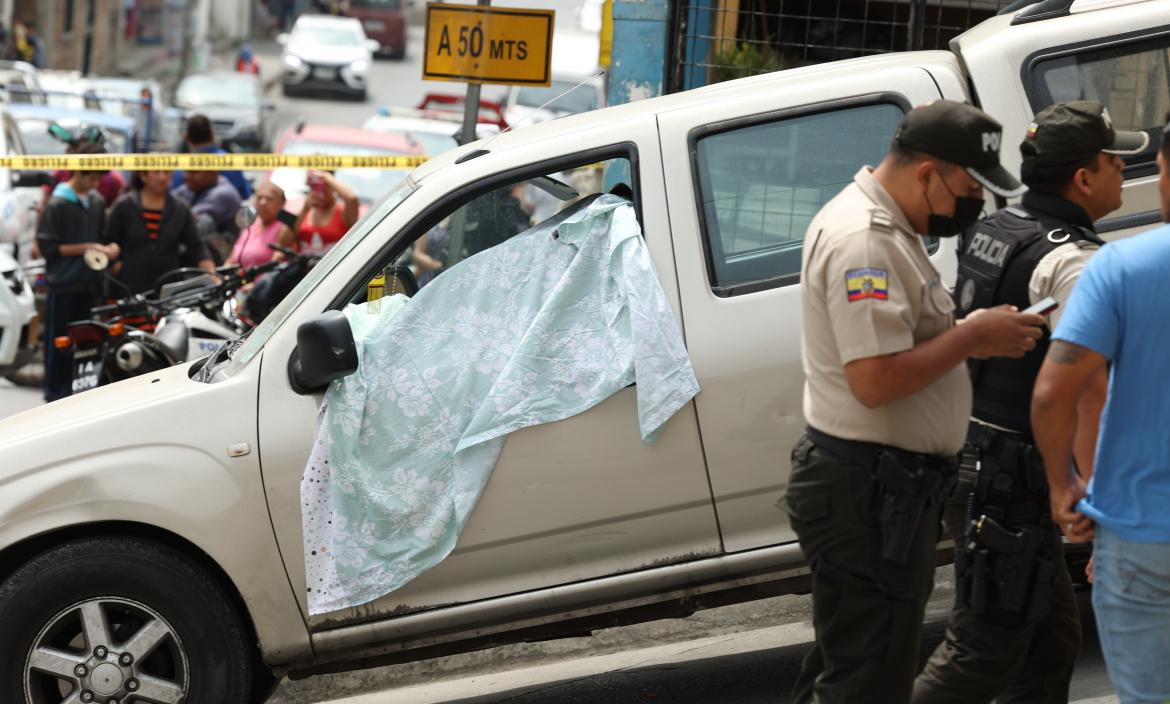 Marín Piguave Arteaga se movilizaba en su carro cuando lo interceptaron para matarlo.