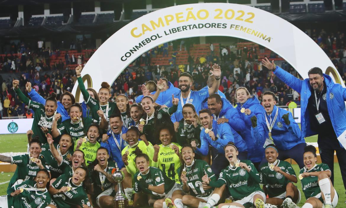 Copa Libertadores Femenina Palmeiras, en su primera vez ganó el trofeo