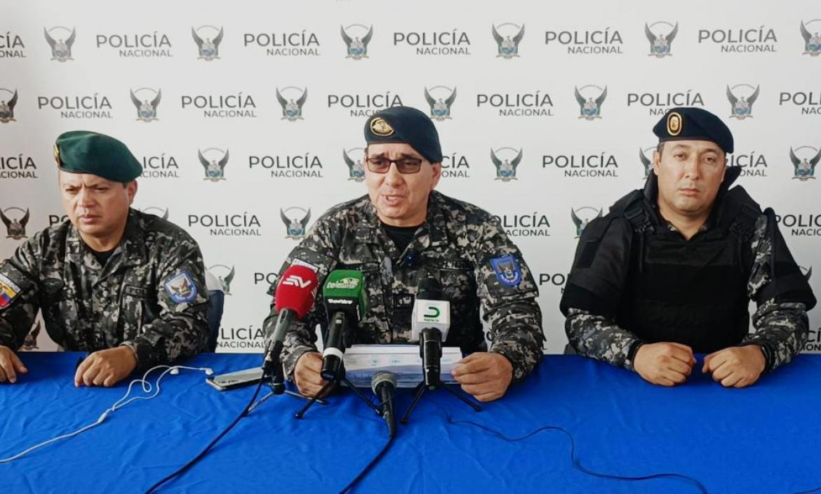 Policía de Esmeraldas entregó resultados del primer mes de estado de excepción