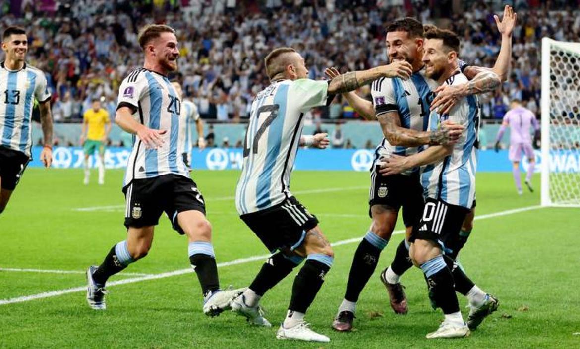 Argentina pasó a cuartos de final.