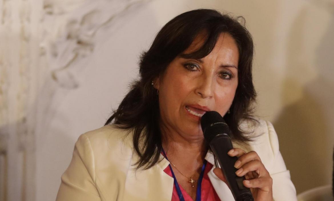 Dina Boluarte es la presidente de Perú.