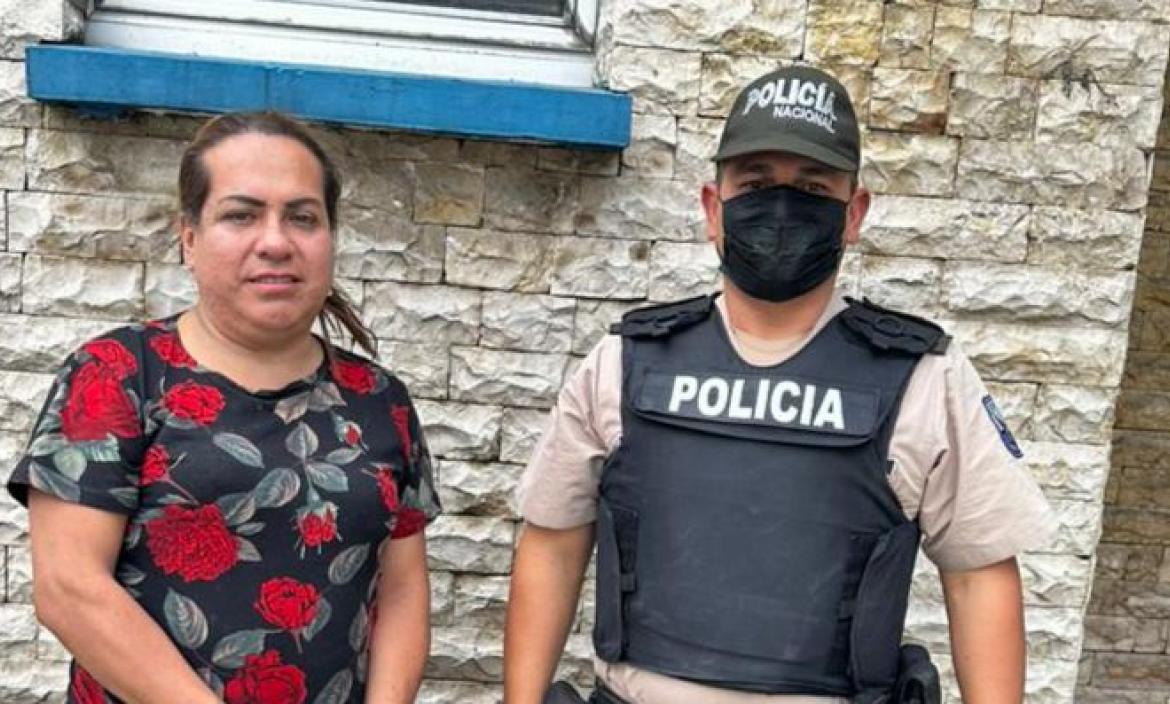 Los uniformados del distrito policial Eloy Alfaro lograron que Paca fuera detenido.