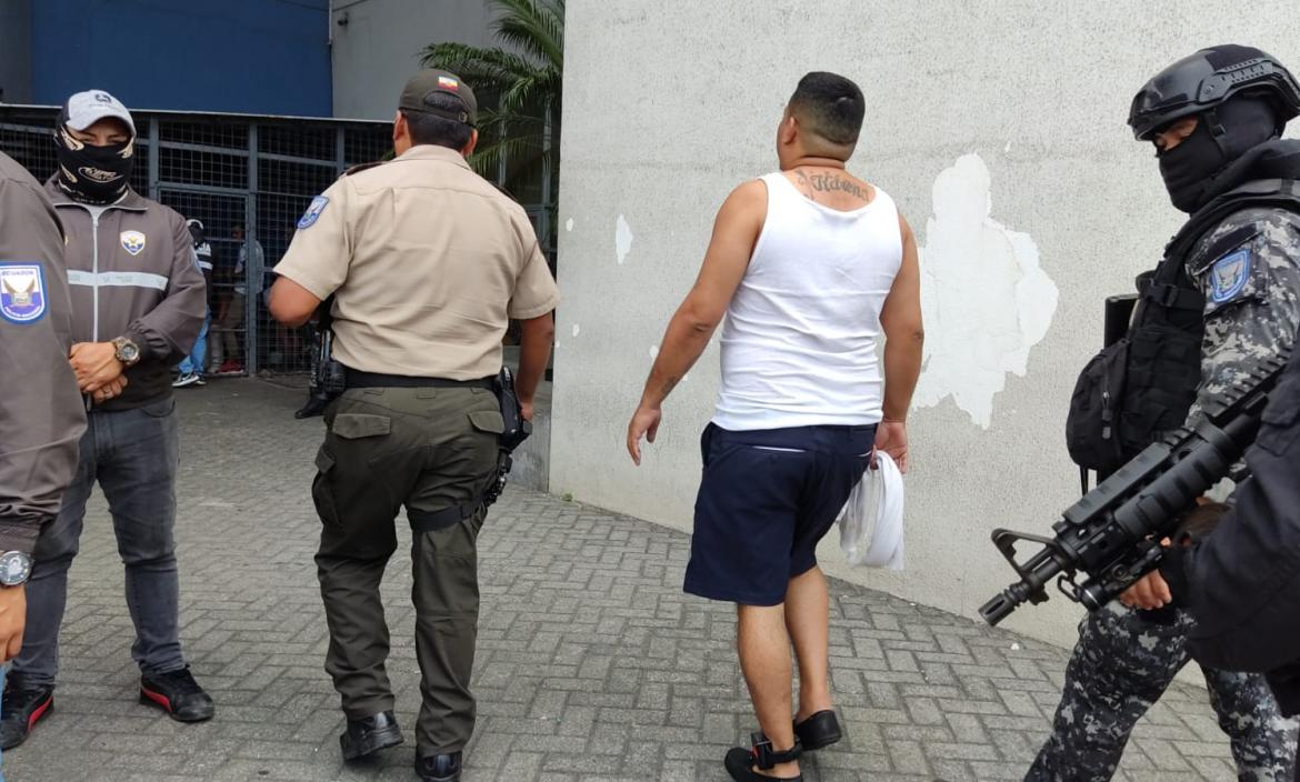 Junior Roldán Paredes, de 38 años, fue capturado durante un operativo policial.