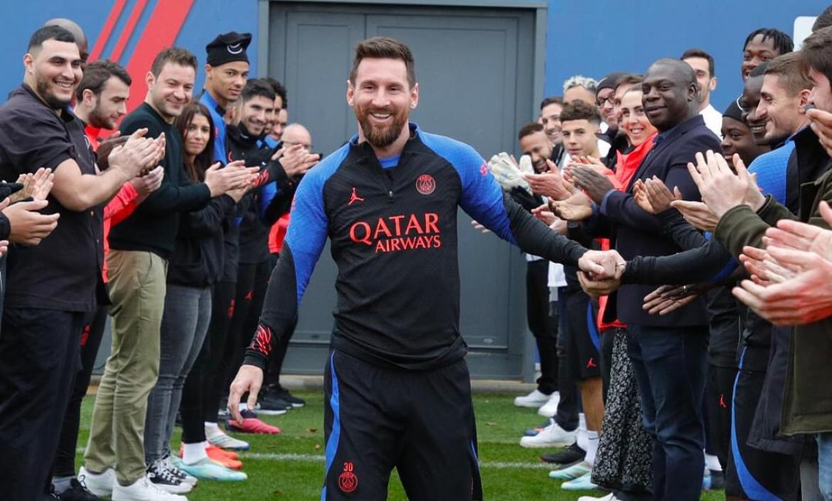 Lionel Messi vuelve a entrenarse con el PSG