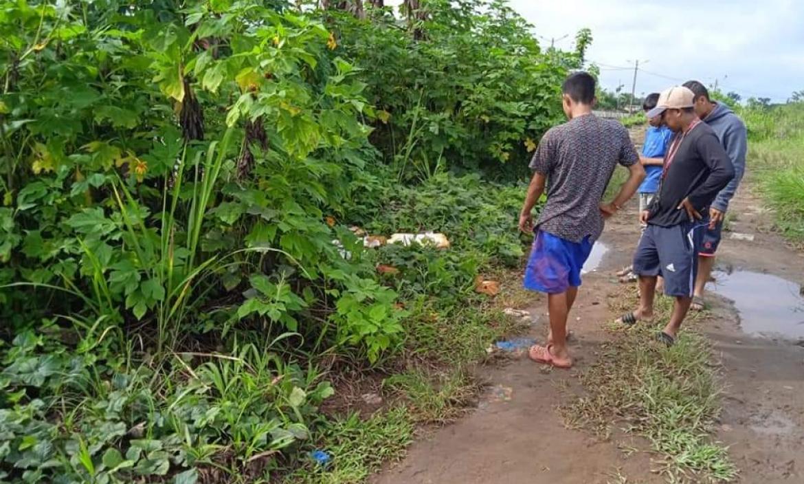 Manabí: Cadáver fue hallado entre la maleza y en estado de descomposición