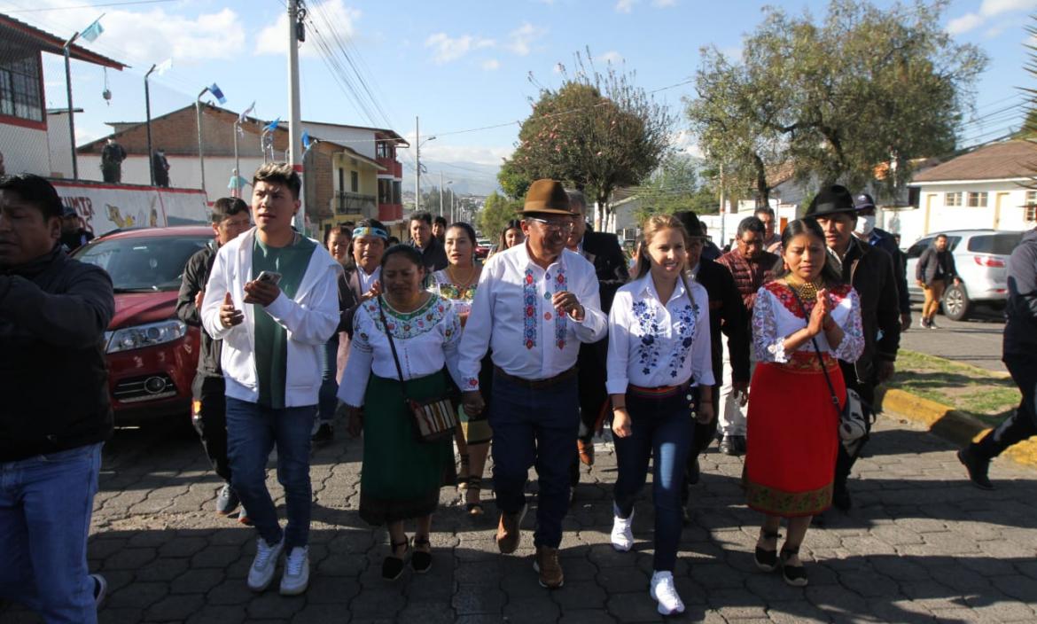 Guillermo Churuchumbi ejerció su derecho la voto.