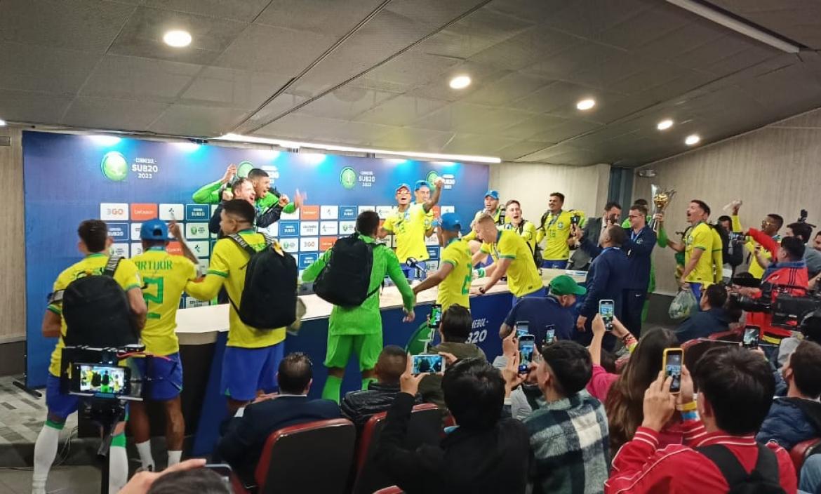Brasil alcanza el campeonato Sudamericano sub-20