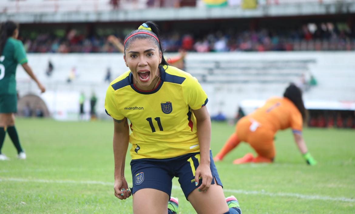 Madelin Riera, la goleadora que hizo falta durante tres años a Ecuador.
