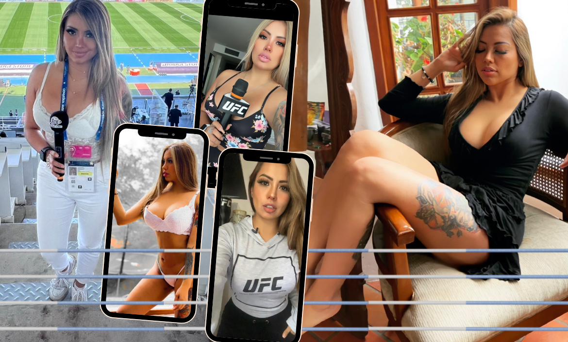 Jacque Enríquez, es ingeniera en finanzas, es periodista deportiva, sabe de artes marciales mixtas y y tiene una página en Only fans