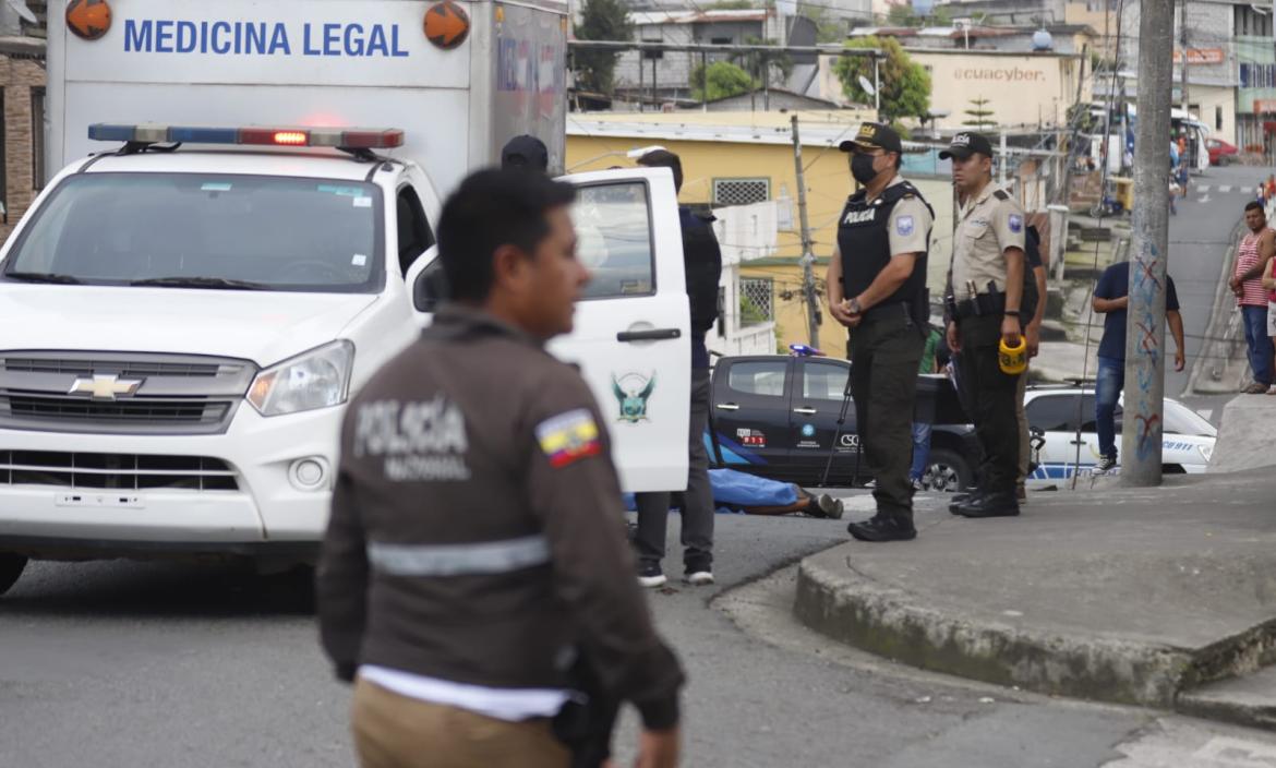 Mataron a una persona en el norte de Guayaquil.