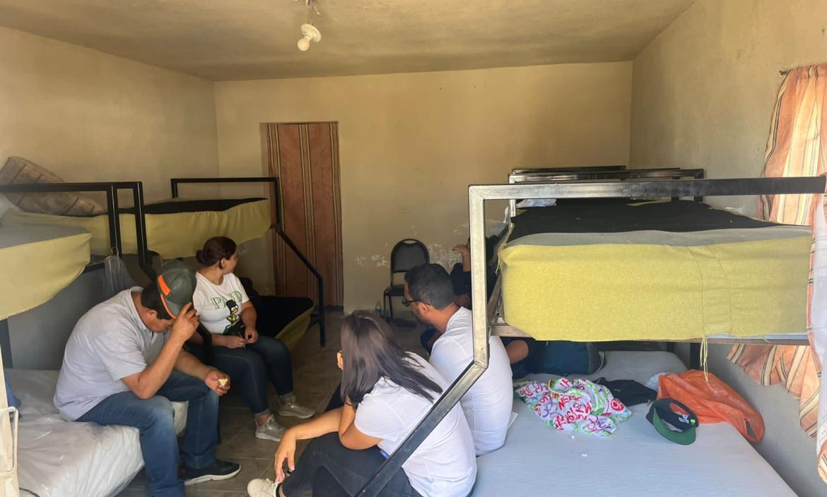 Migrantes ecuatorianos rescatados