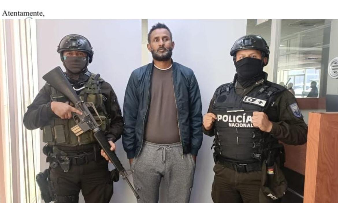 El somalí Abdirizak Elmi fue detenido la tarde del miércoles durante un operativo.