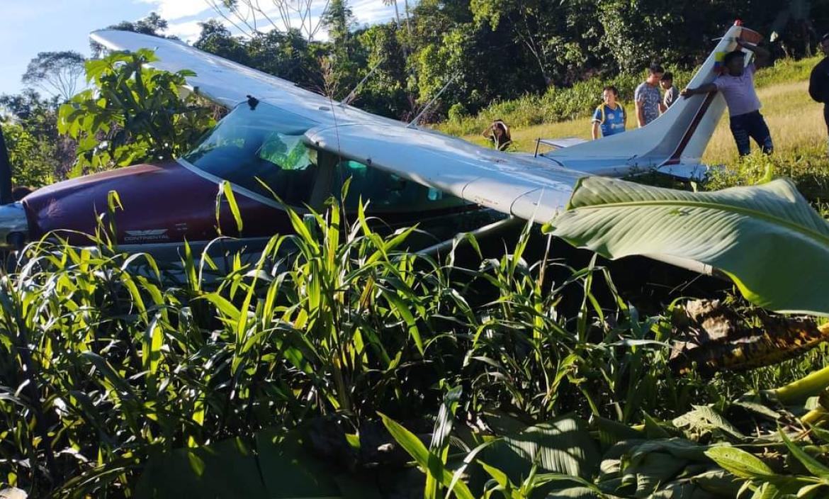 Otra avioneta se estrelló en Pastaza.