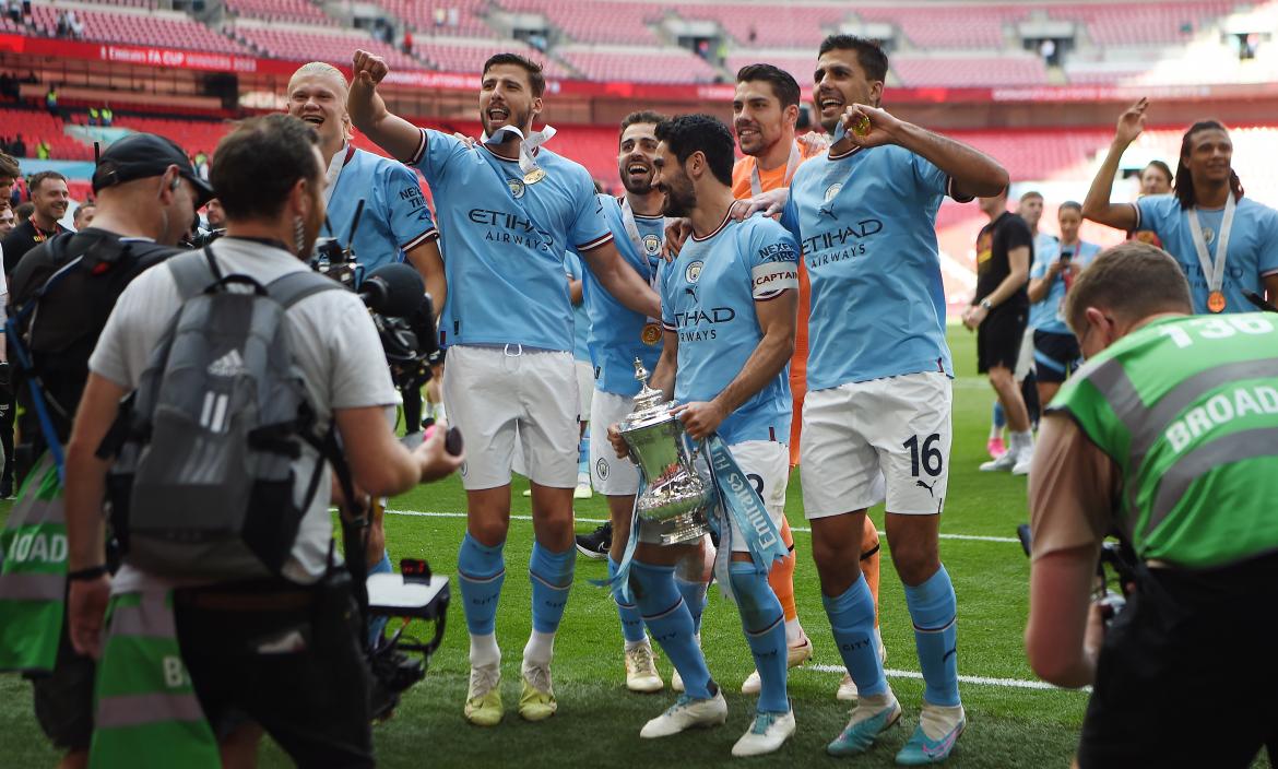 Manchester City consigue su segunda FA Cup.