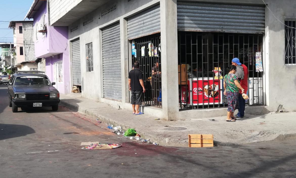 tienda en esquina