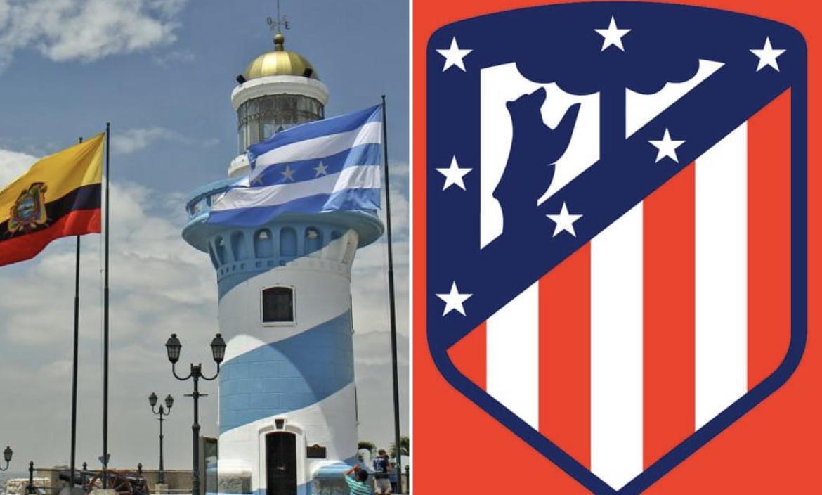 Bandera de Club Atlético de Madrid mod.1 