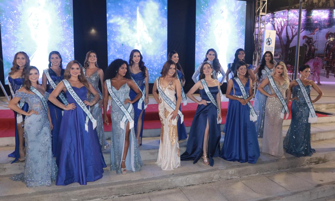 Candidatas a Reina de Guayaquil 2023