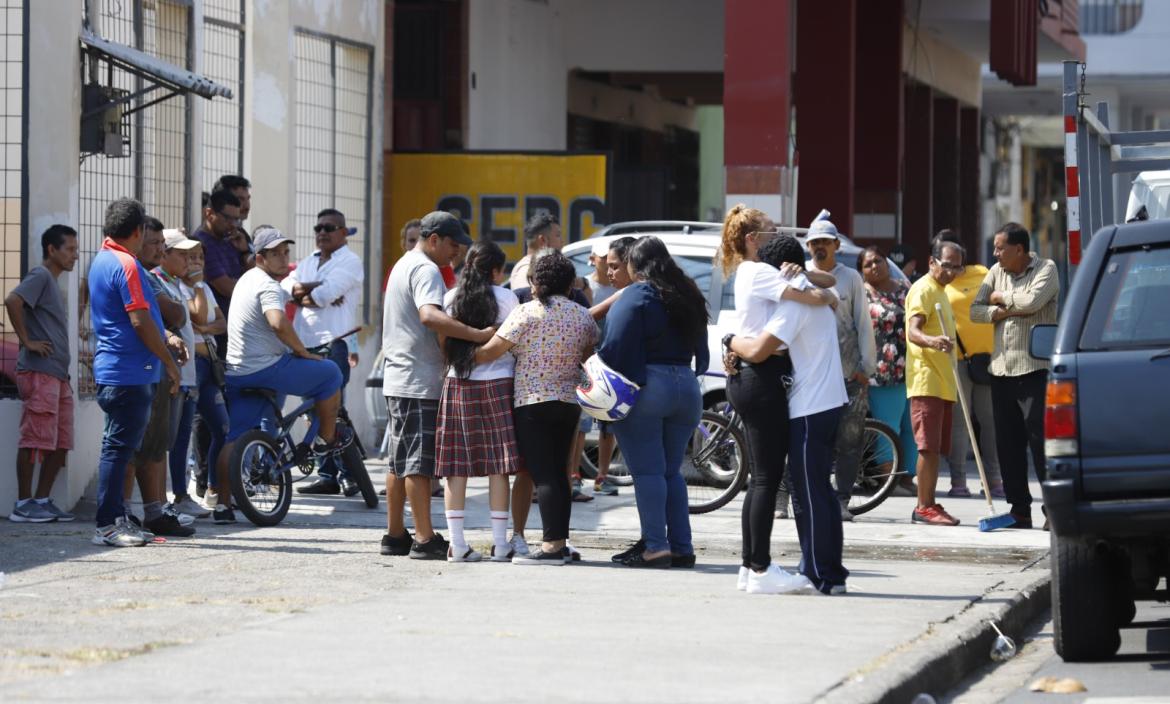 Familiares protagonizaron escenas de dolor y sufrimiento.