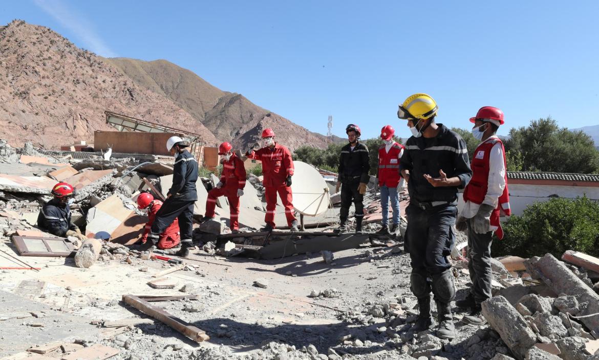 El terremoto de Marruecos causó al menos 2.862 muertos, según el último balance oficial EFE/EPA/MOHAMED MESSARA