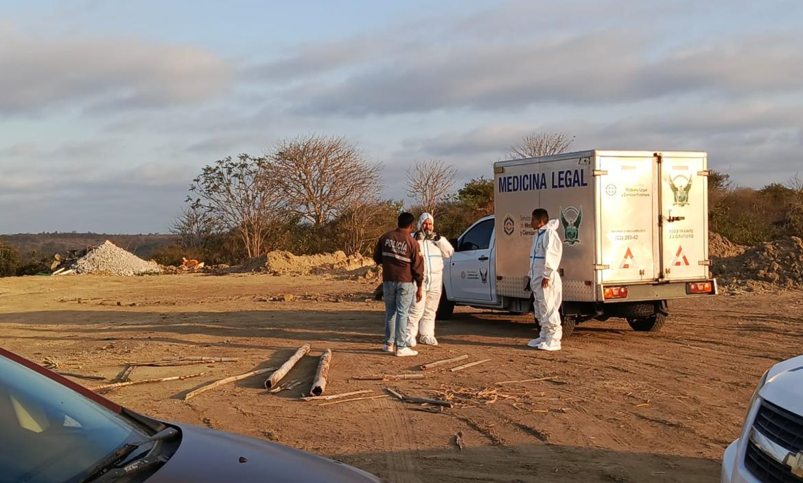 Medicina Legal hizo el levantamiento de cadáver en la 'nueva perimetral'.