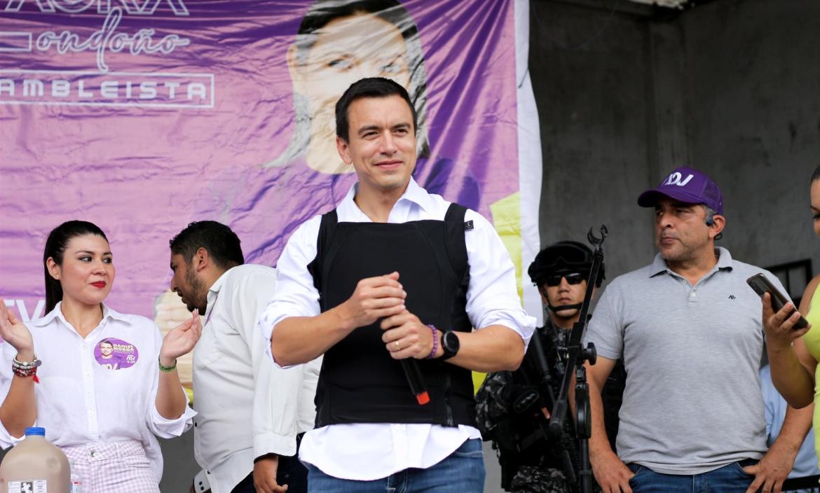 Daniel Noboa se excusó por no poder asistir a la sesión solemne por Guayaquil.