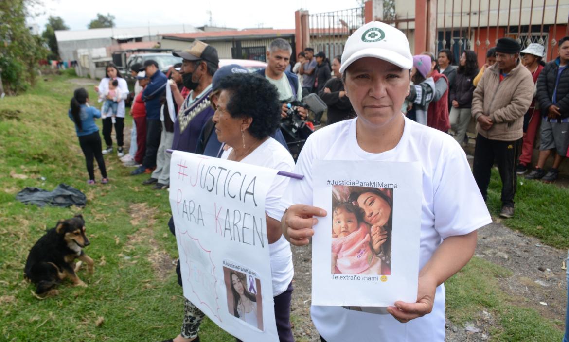 Familia de Karen Milán exige justicia por el crimen.