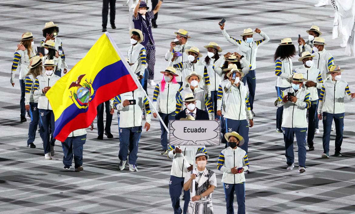 Ecuador abanderados