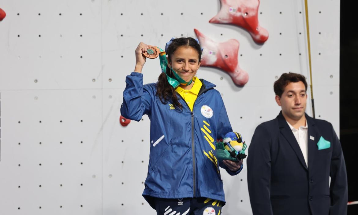 Andrea Rojas, medallista panamericana.