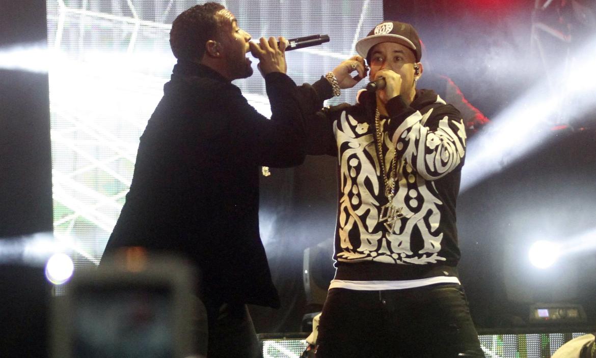 En el 2015 Don Omar y Daddy Yankee compartieron escenario.