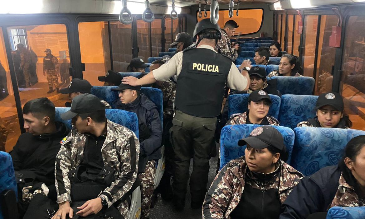 Los guías de la cárcel de Cotopaxi están entre los liberados este 13 de enero.