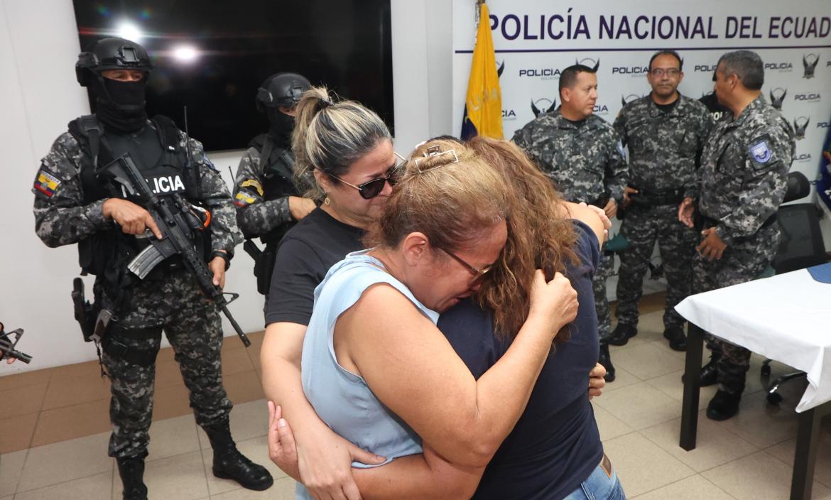 Mujer secuestrada liberada por la Policía