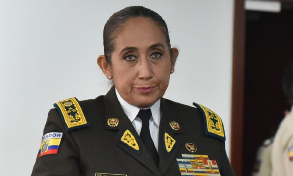 Tannya Varela se desempeñó como comandante general de la Policía Nacional en gran parte del gobierno de Guillermo Lasso.
