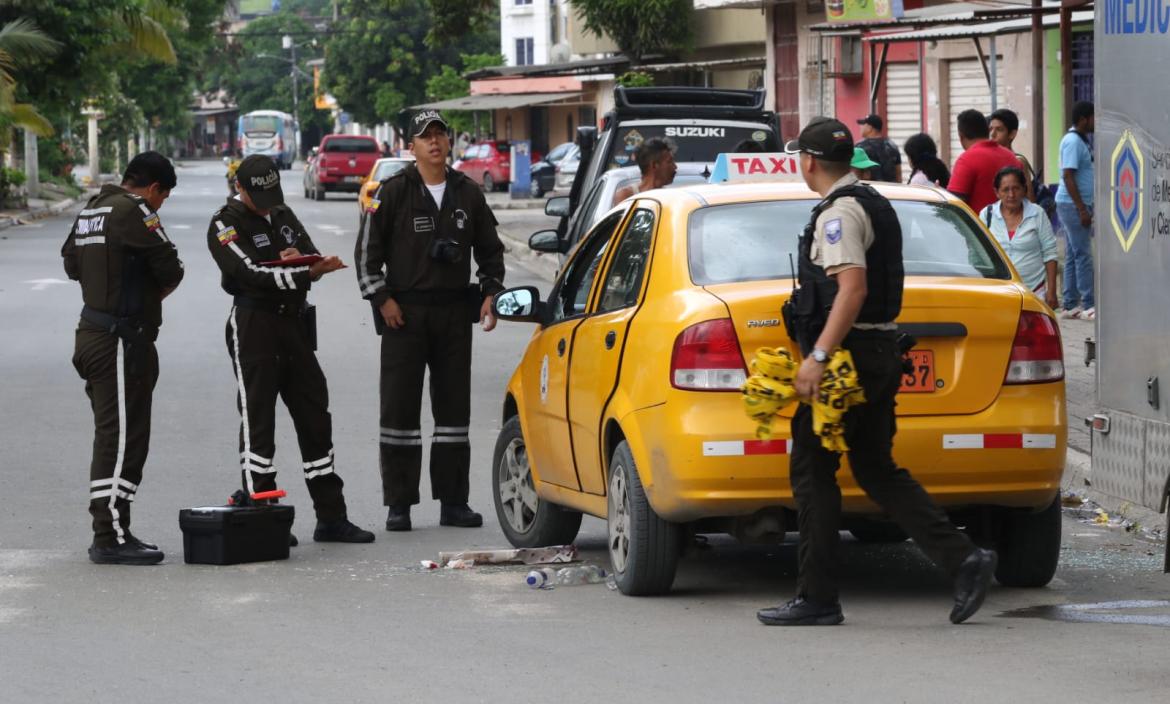 En Durán, una persona fue baleada cuando iba a tomar un taxi.