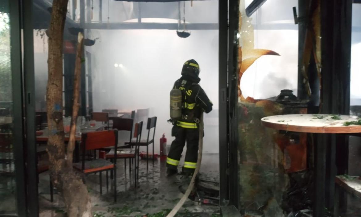 incendio - bomberos - Quito