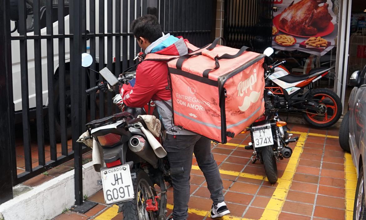 Regularización de deliverys en Quito
