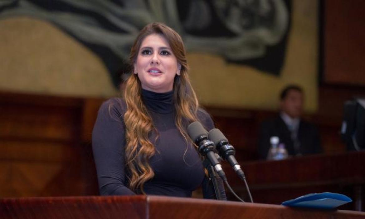 Cristiana Reyes es presidenta del Parlamento Andino.
