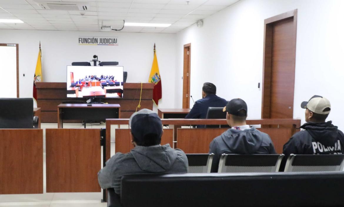 La audiencia en contra de Francisco Barreiro se llevó a cabo en el Complejo Judicial Norte, de Quito.