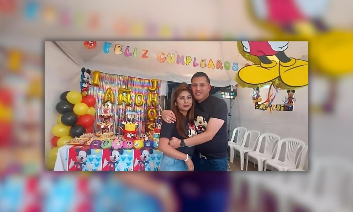 Katherin Cingaña y el exagente de la Policía Nacional del Ecuador, Jonathan Través, tuvieron un hijo.